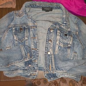 Women's blue jean jacket